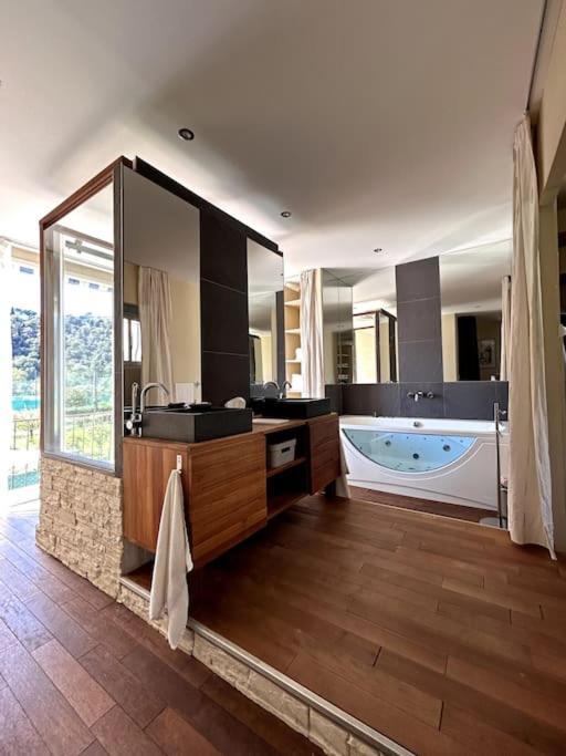 Maison Provencale 3 Chambres Cagnes-sur-Mer Luaran gambar